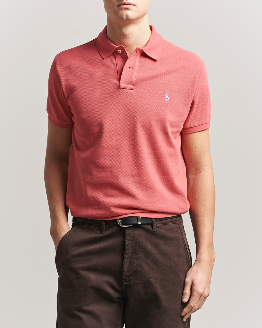 Herre | Polotrøjer | Polo Ralph Lauren | Slim Fit Polo Red Sky