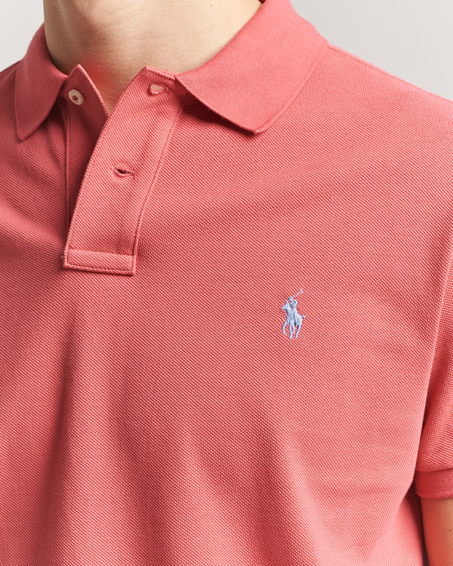 Herre | Polotrøjer | Polo Ralph Lauren | Slim Fit Polo Red Sky