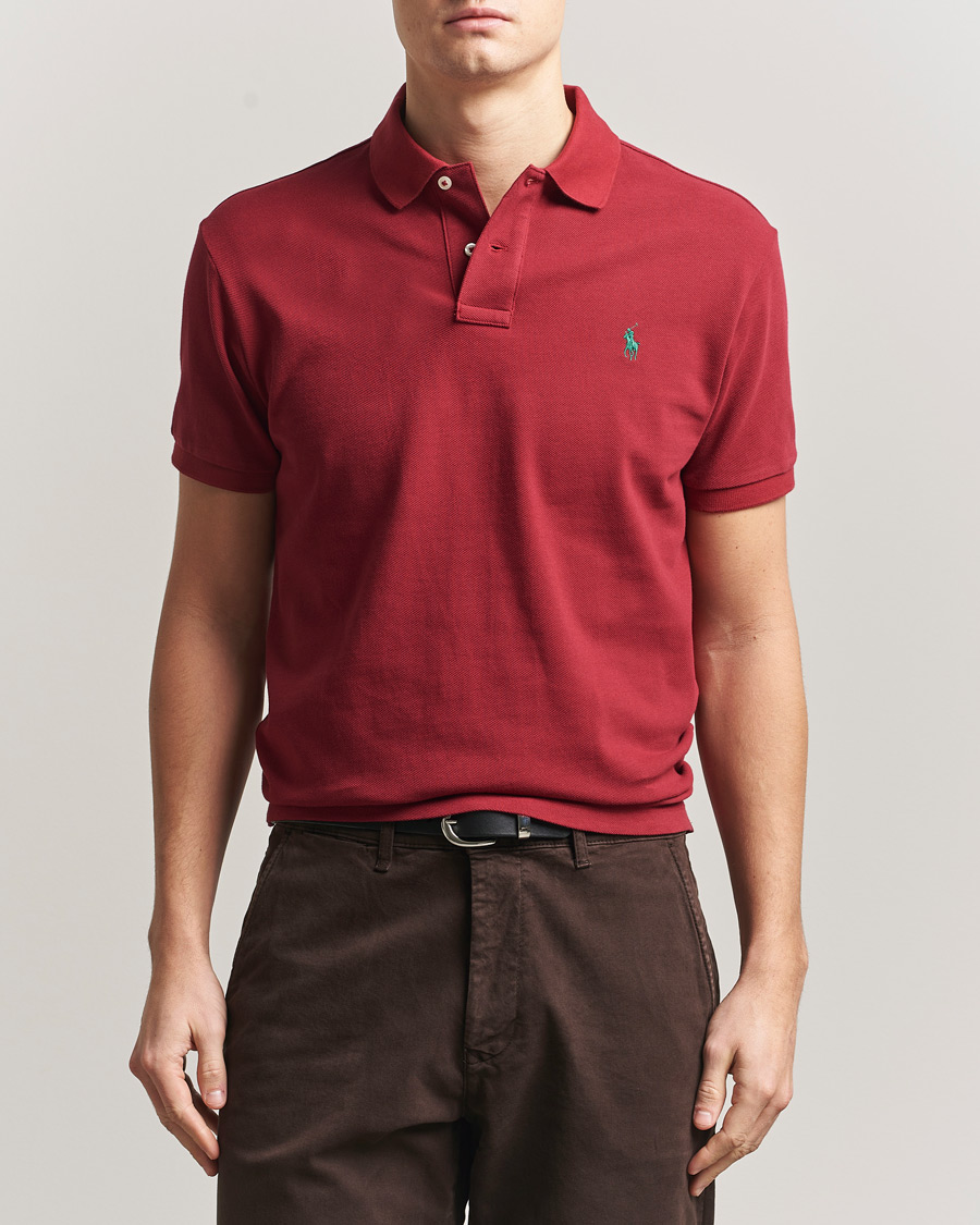 Herre | Polotrøjer | Polo Ralph Lauren | Slim Fit Polo Heritage Red