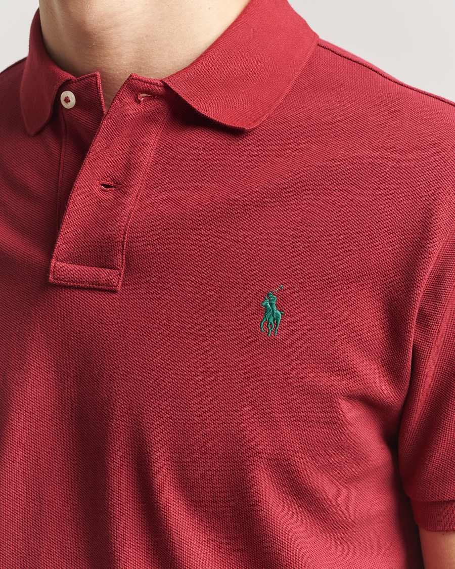 Herre | Polotrøjer | Polo Ralph Lauren | Slim Fit Polo Heritage Red