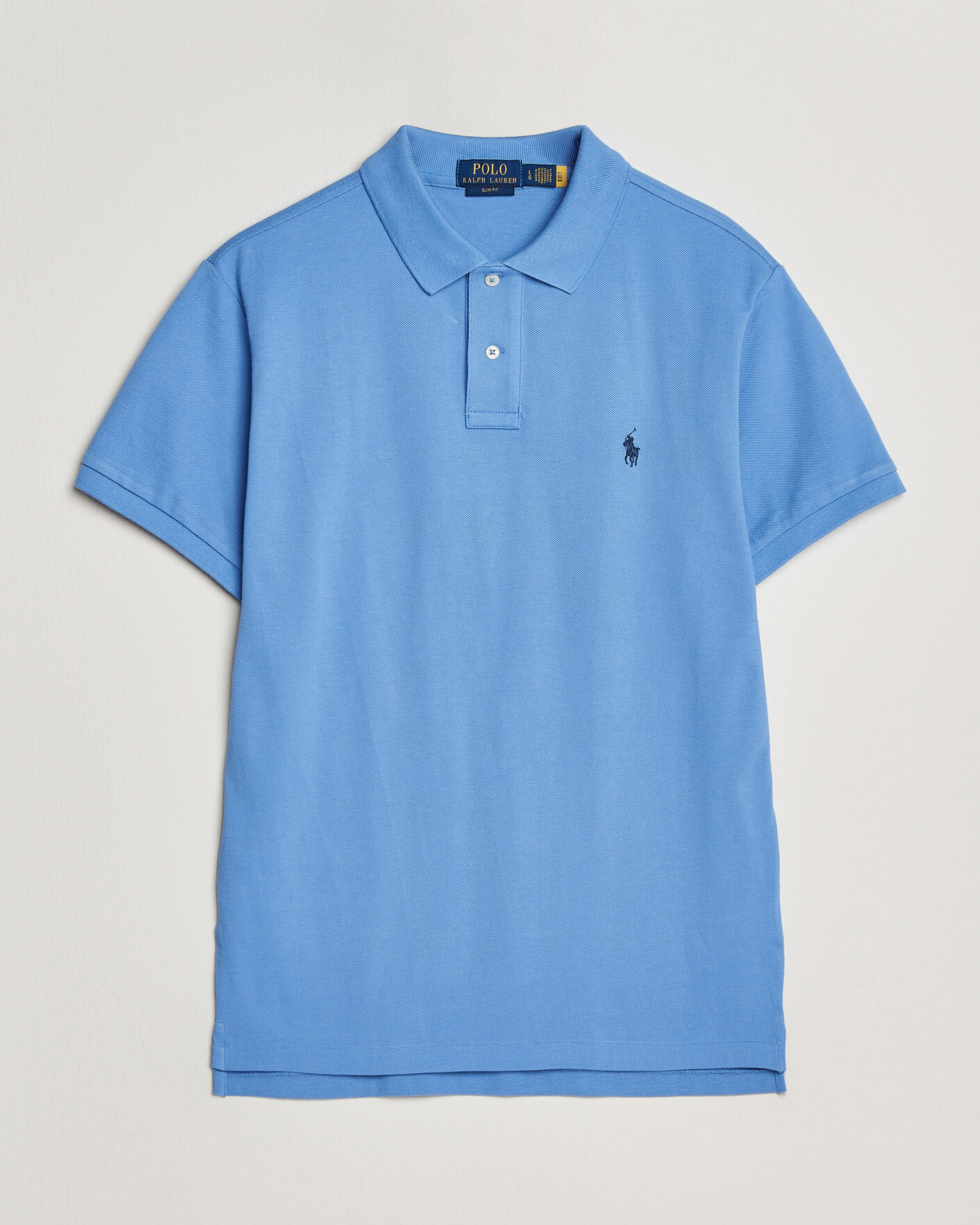 Herre | Polotrøjer | Polo Ralph Lauren | Slim Fit Polo Harbour Island Blue