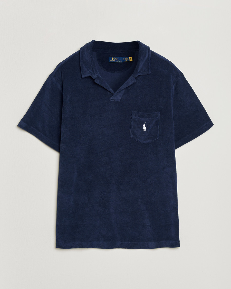 Herre | Polotrøjer | Polo Ralph Lauren | Cotton Terry Polo Newport Navy