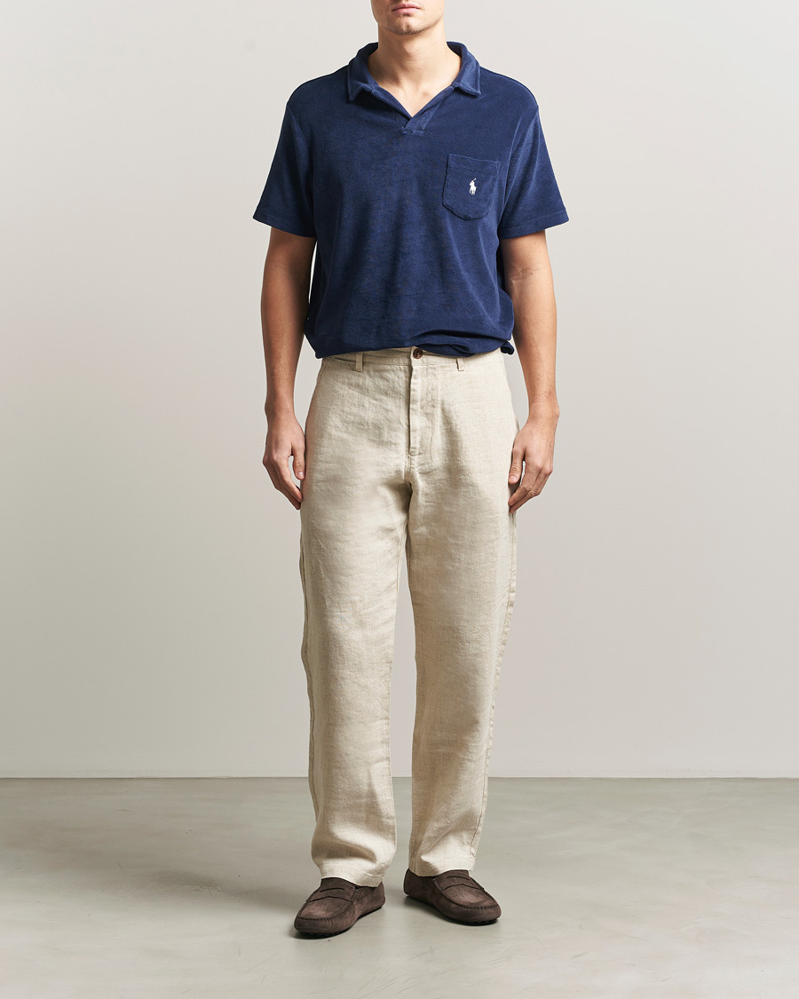 Herre | Polotrøjer | Polo Ralph Lauren | Cotton Terry Polo Newport Navy