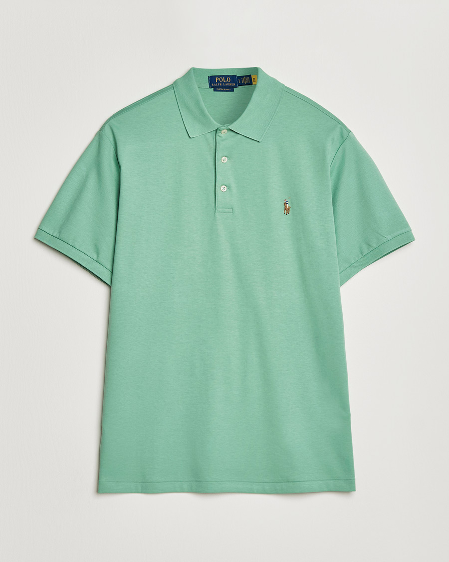 Herre | Polotrøjer | Polo Ralph Lauren | Luxury Pima Cotton Polo Faded Mint