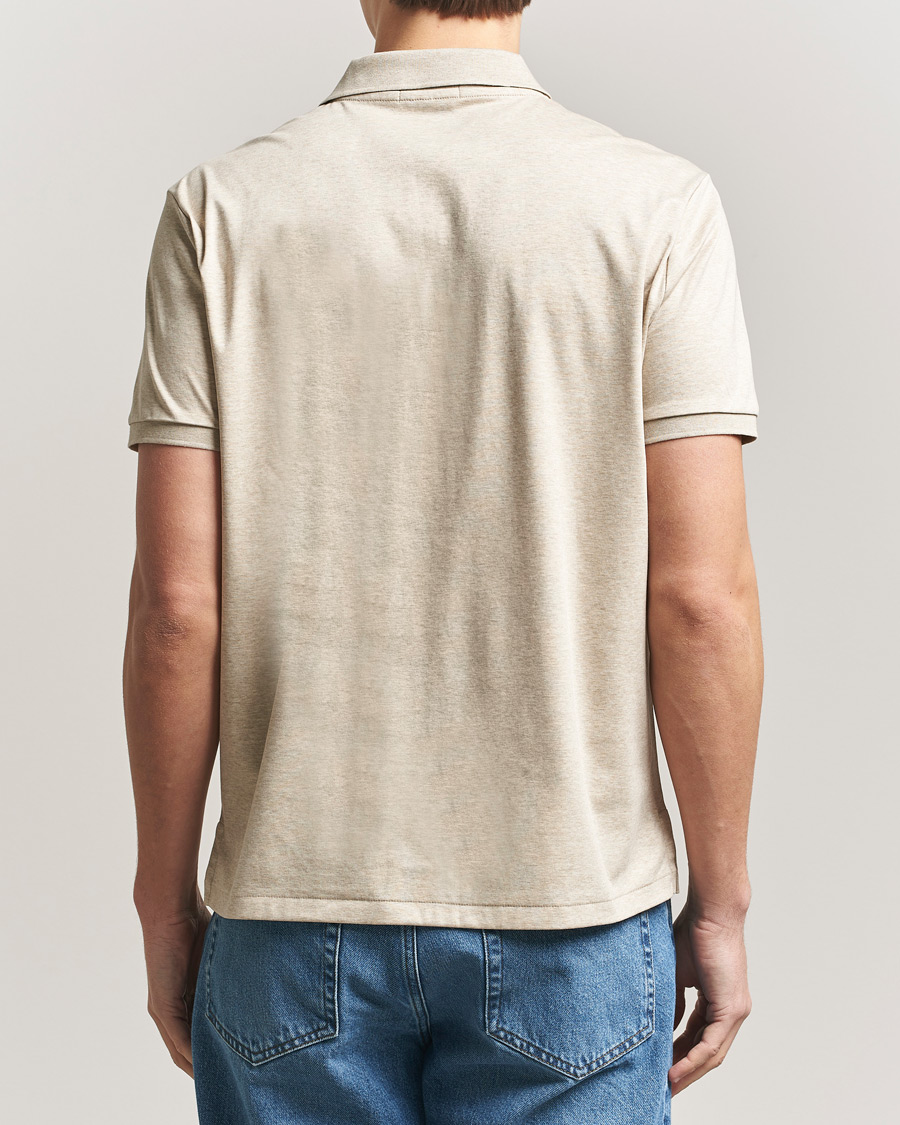 Herre | Polotrøjer | Polo Ralph Lauren | Luxury Pima Cotton Polo Expedition Dune Heather