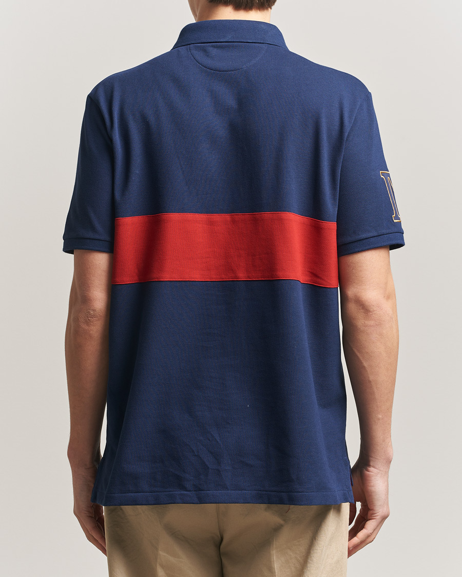 Herre | Polotrøjer | Polo Ralph Lauren | Block Striped Polo Newport Navy