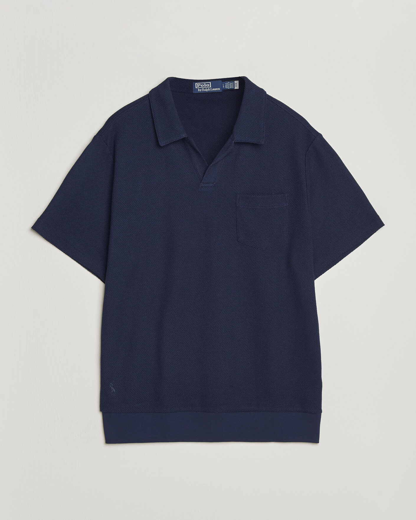 Herre | Polotrøjer | Polo Ralph Lauren | Knitted Polo Cruise Navy