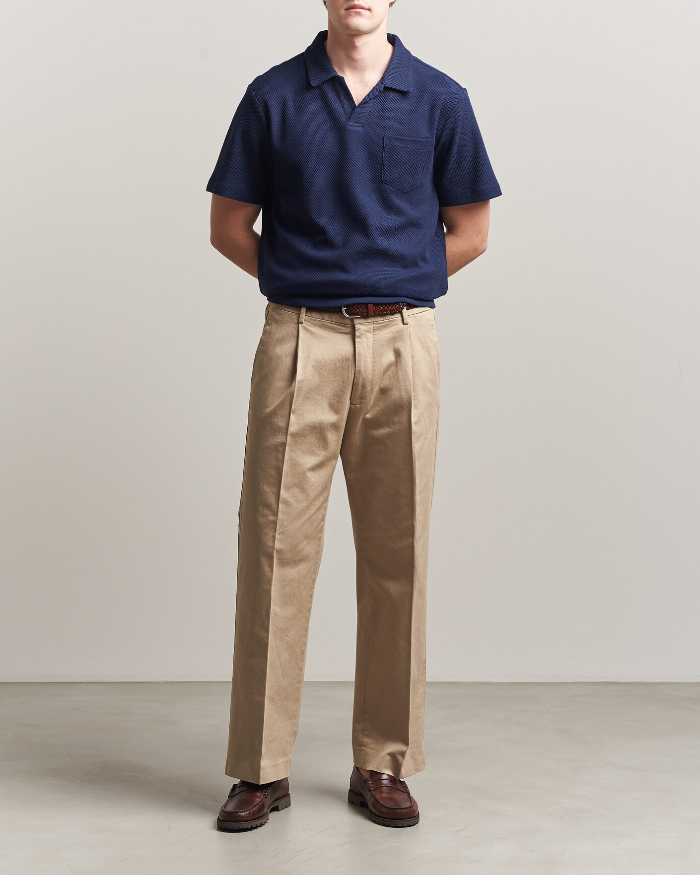 Herre | Polotrøjer | Polo Ralph Lauren | Knitted Polo Cruise Navy
