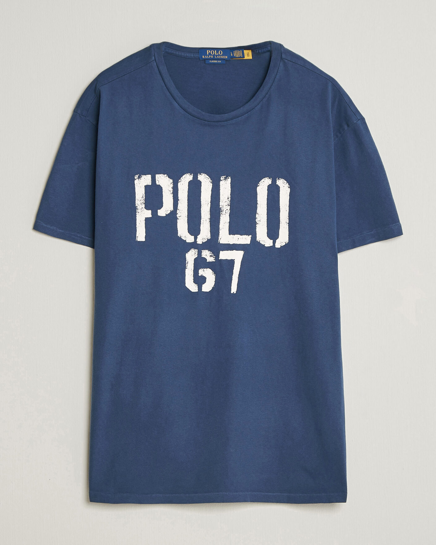 Herre | T-Shirts | Polo Ralph Lauren | Jersey Logo T-Shirt Dark Cobalt