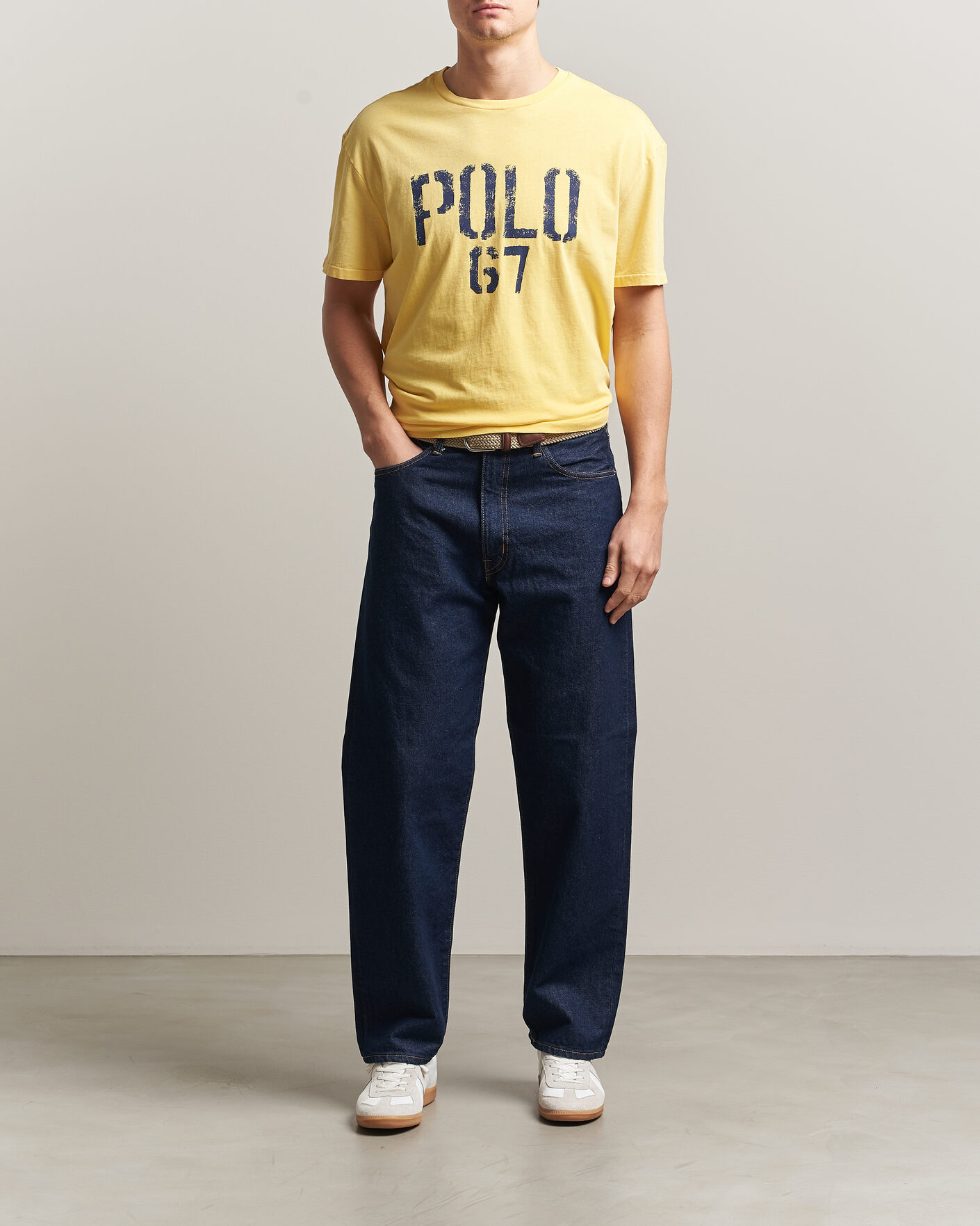 Herre | T-Shirts | Polo Ralph Lauren | Jersey Logo T-Shirt Resort Gold
