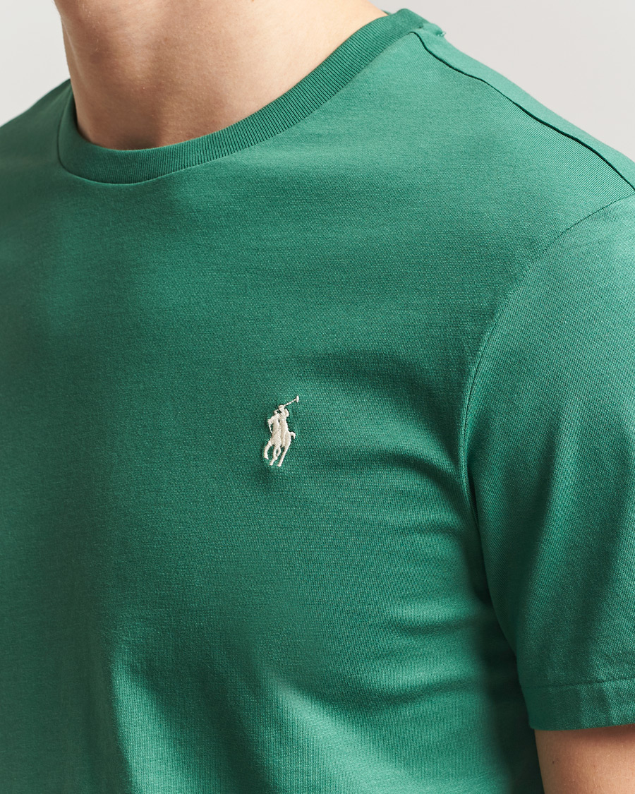 Herre | T-Shirts | Polo Ralph Lauren | Crew Neck T-Shirt Antique Cream