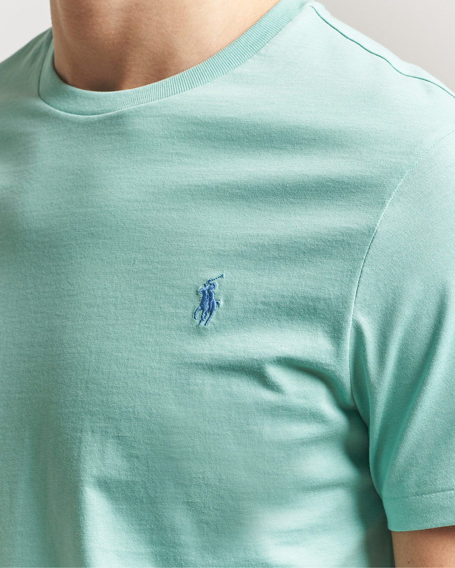 Herre | T-Shirts | Polo Ralph Lauren | Crew Neck T-Shirt Celadon