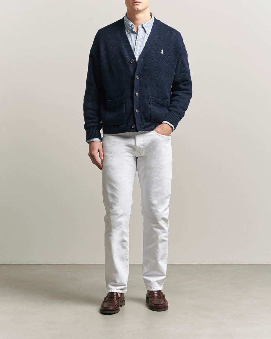 Herre | Trøjer | Polo Ralph Lauren | Cotton Cardigan Hunter Navy