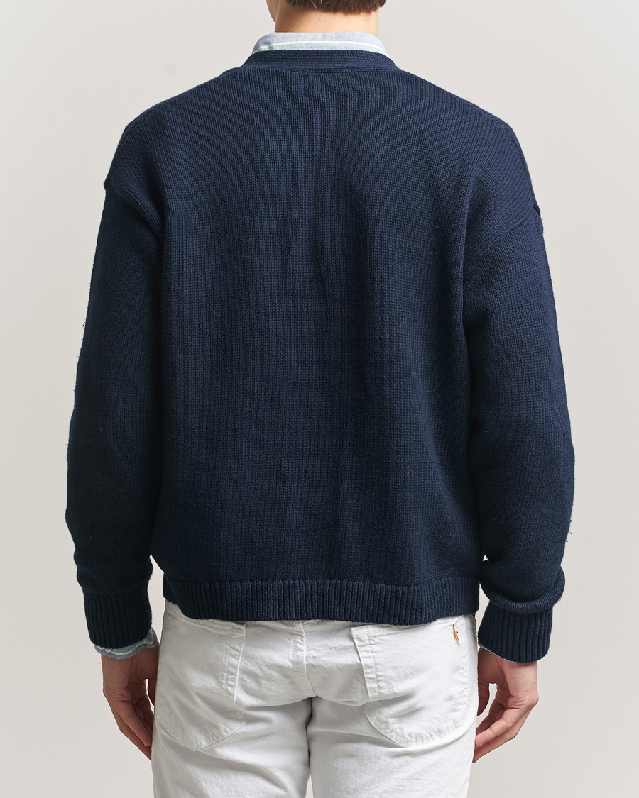 Herre | Trøjer | Polo Ralph Lauren | Cotton Cardigan Hunter Navy