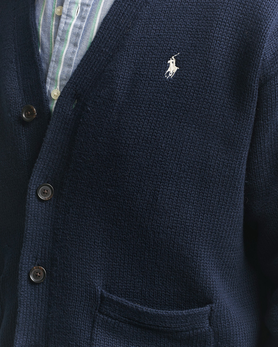Herre | Trøjer | Polo Ralph Lauren | Cotton Cardigan Hunter Navy