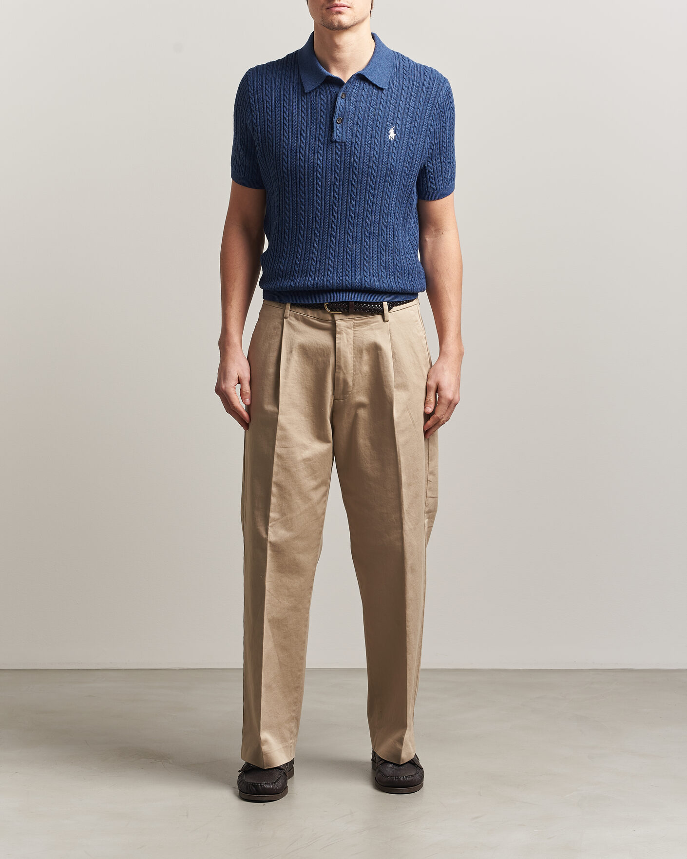 Herre | Polotrøjer | Polo Ralph Lauren | Cotton Polo Rustic Navy Heather