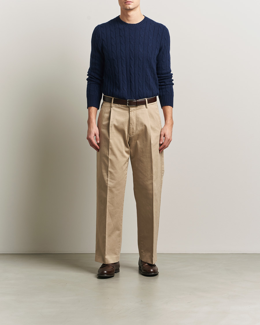 Herre |  | Polo Ralph Lauren | Cashmere Sweater Bright Navy