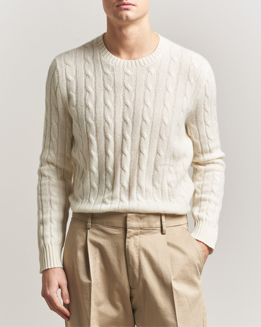 Herre | Trøjer | Polo Ralph Lauren | Cashmere Sweater Cream