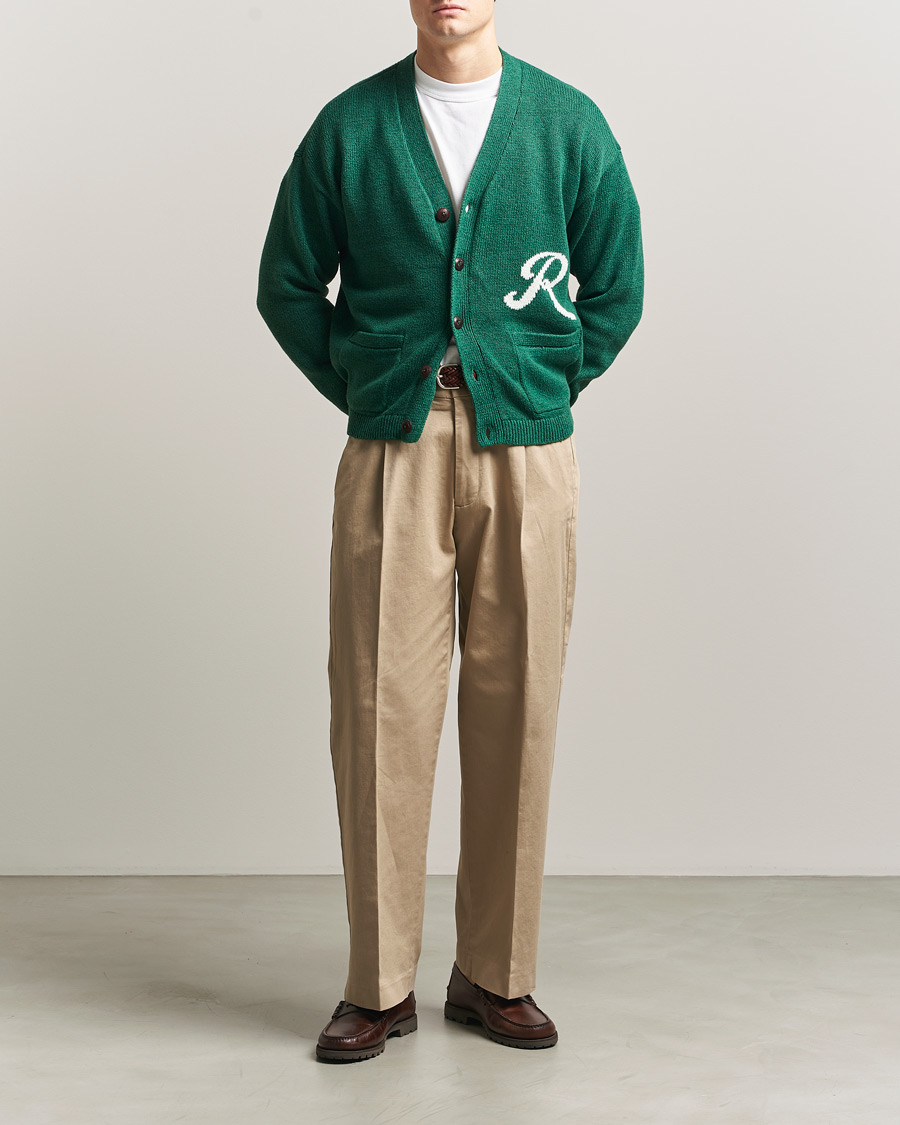 Herre | Trøjer | Polo Ralph Lauren | Linen Blend Cardigan Bay Green