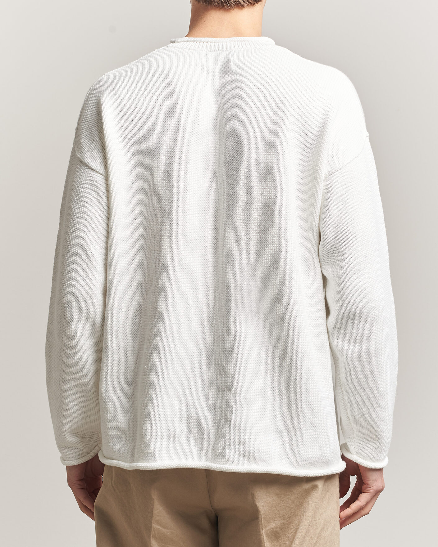 Herre | Trøjer | Polo Ralph Lauren | Cotton Bear Sweater Deckwash White