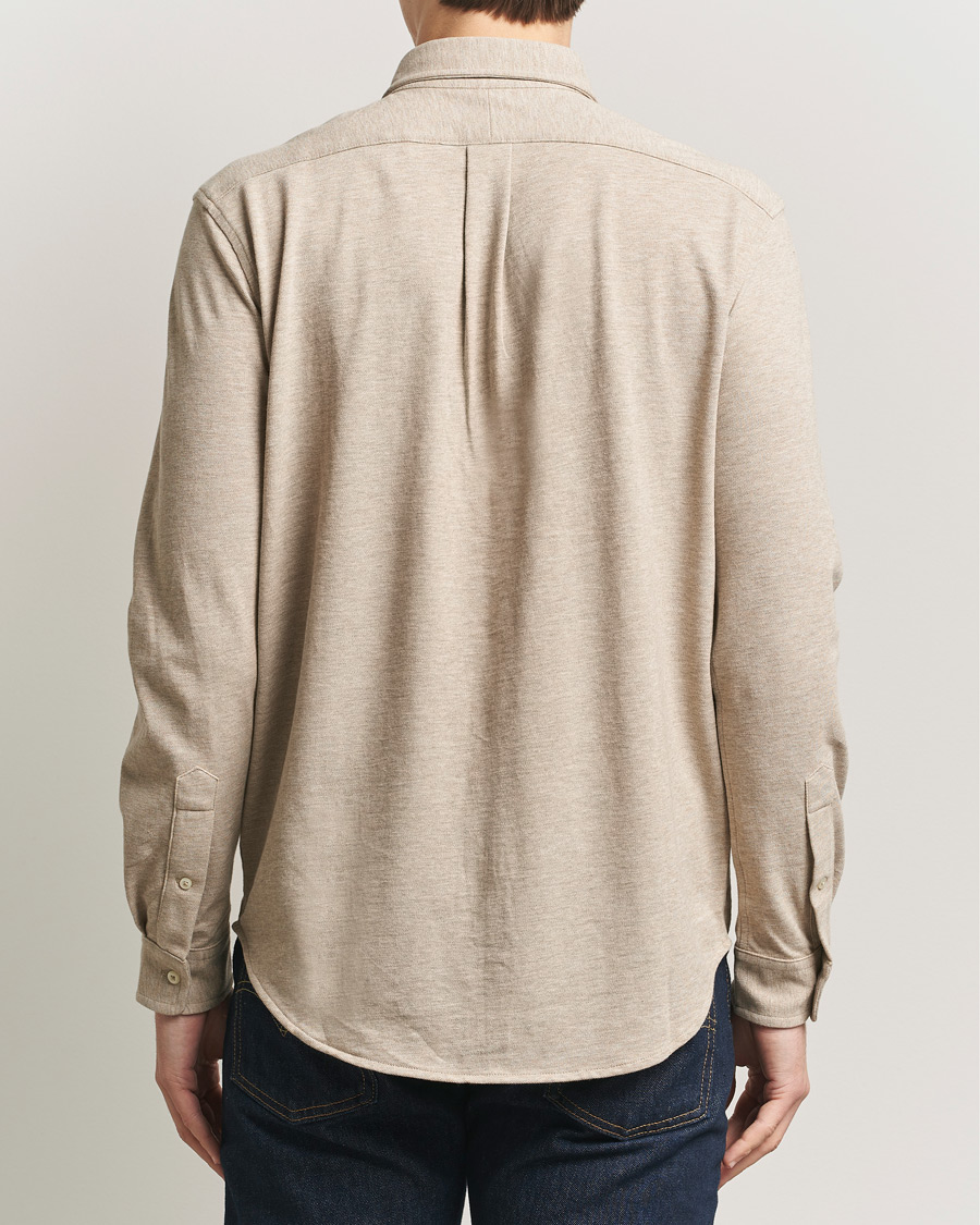 Herre | Skjorter | Polo Ralph Lauren | Featherweight Mesh Shirt Tuscan Beige