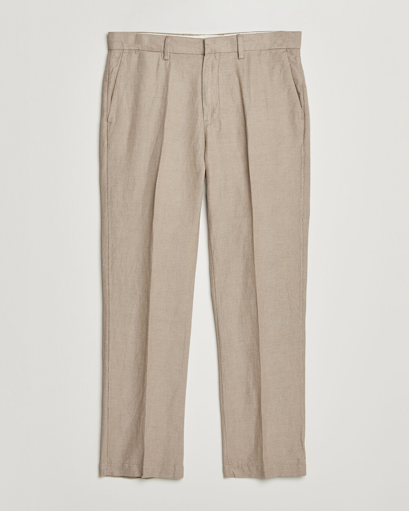 Herre | Bukser | Polo Ralph Lauren | Cotton Linen Pants Madison Tan Stone Grey
