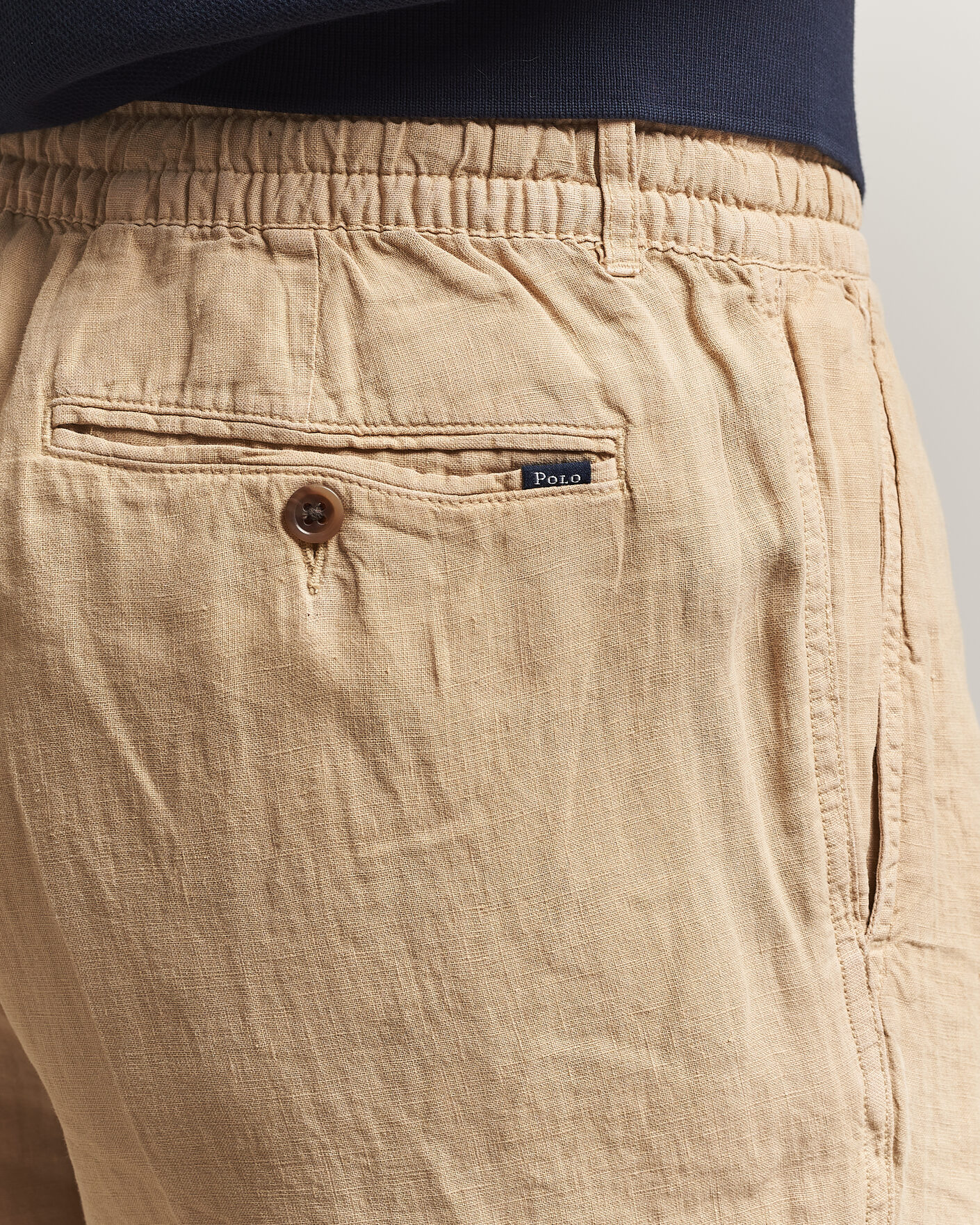 Herre | Bukser | Polo Ralph Lauren | Prepster Linen Trousers Classic Khaki