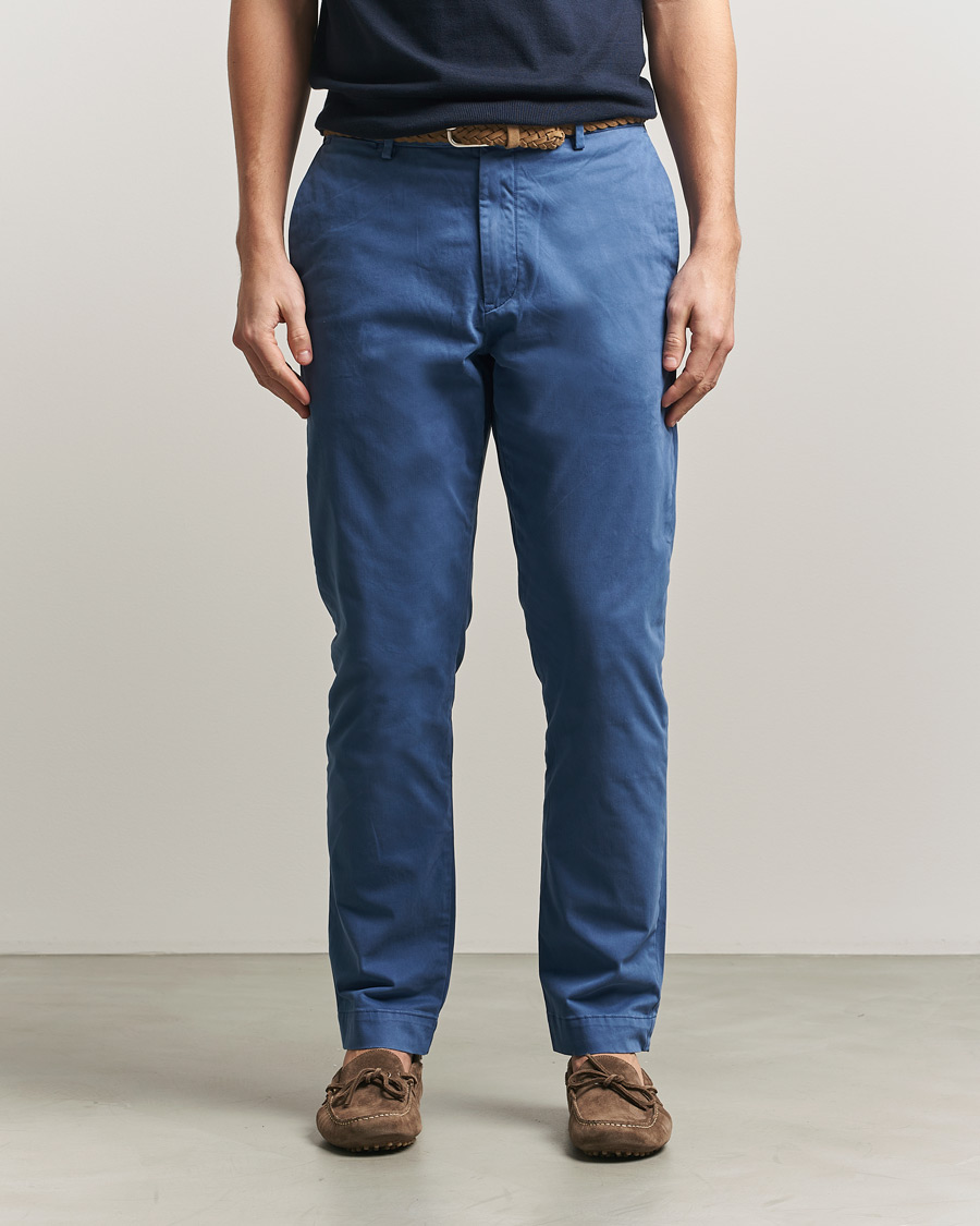Herre | Bukser | Polo Ralph Lauren | Jarrett Satin Chinos Night Navy