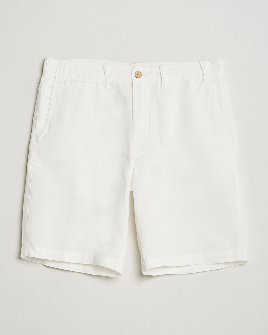 Herre | Shorts | Polo Ralph Lauren | Cotton/Linen Shorts Deckwash White
