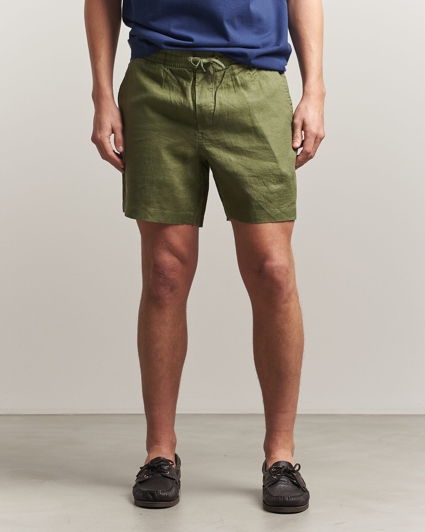 Herre | Shorts | Polo Ralph Lauren | Dyed Linen Shorts Garden Trail