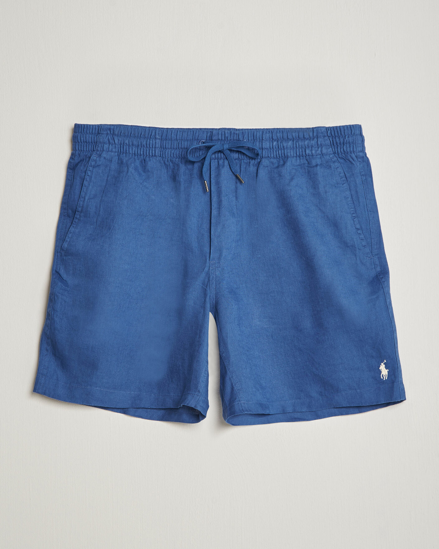 Herre | Shorts | Polo Ralph Lauren | Dyed Linen Shorts Dusty Azure