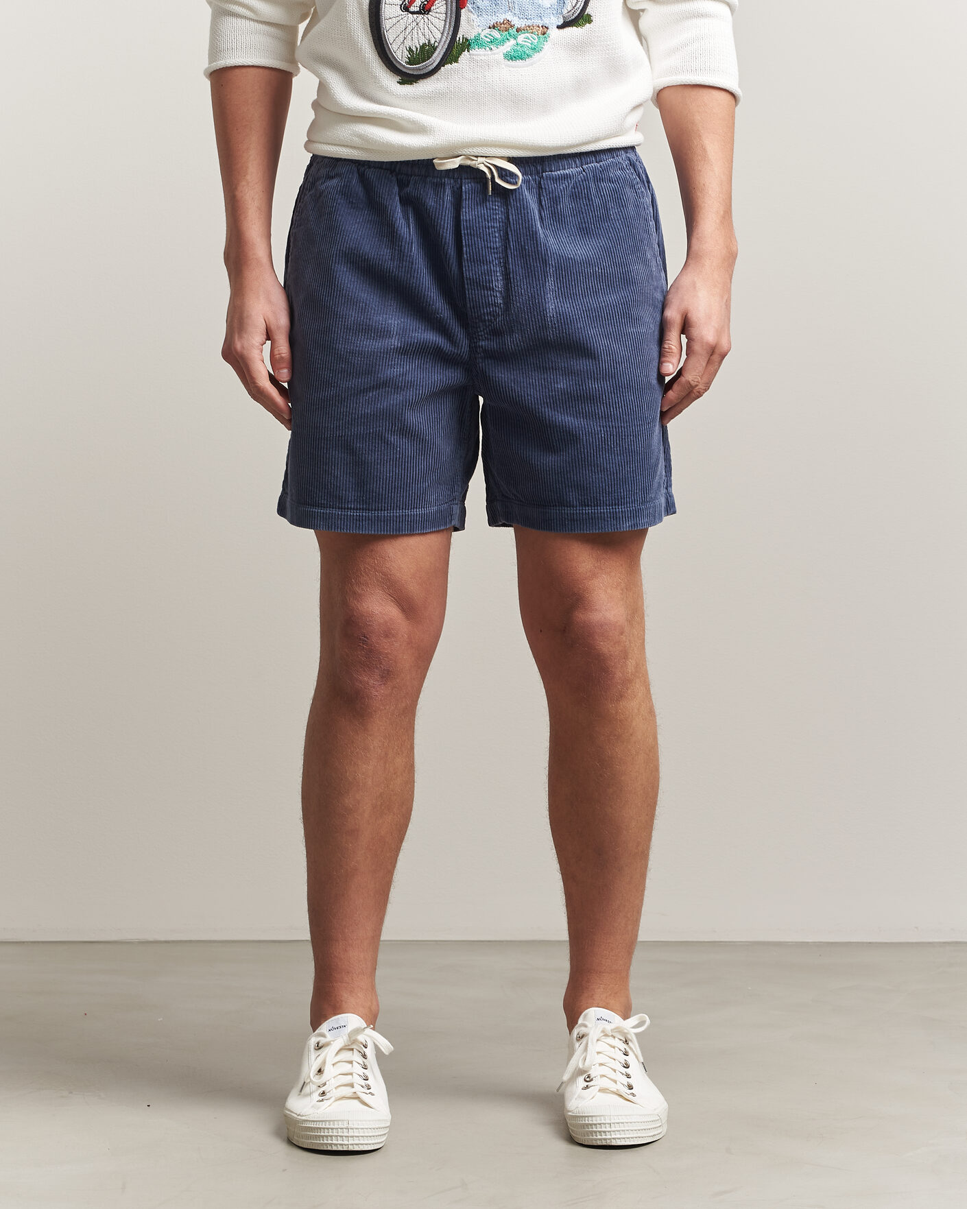Herre | Shorts | Polo Ralph Lauren | Corduroy Shorts Boston Navy
