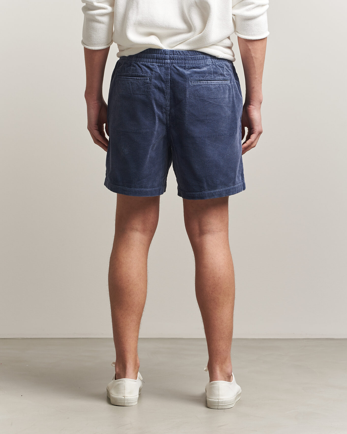 Herre | Shorts | Polo Ralph Lauren | Corduroy Shorts Boston Navy