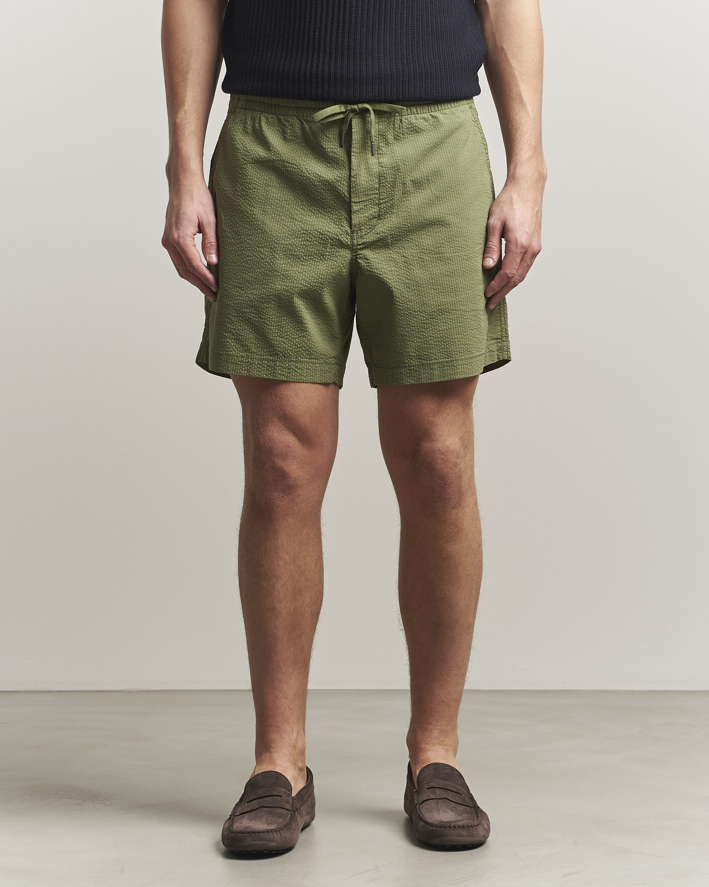 Herre | Shorts | Polo Ralph Lauren | Seersucker Shorts Supply Olive