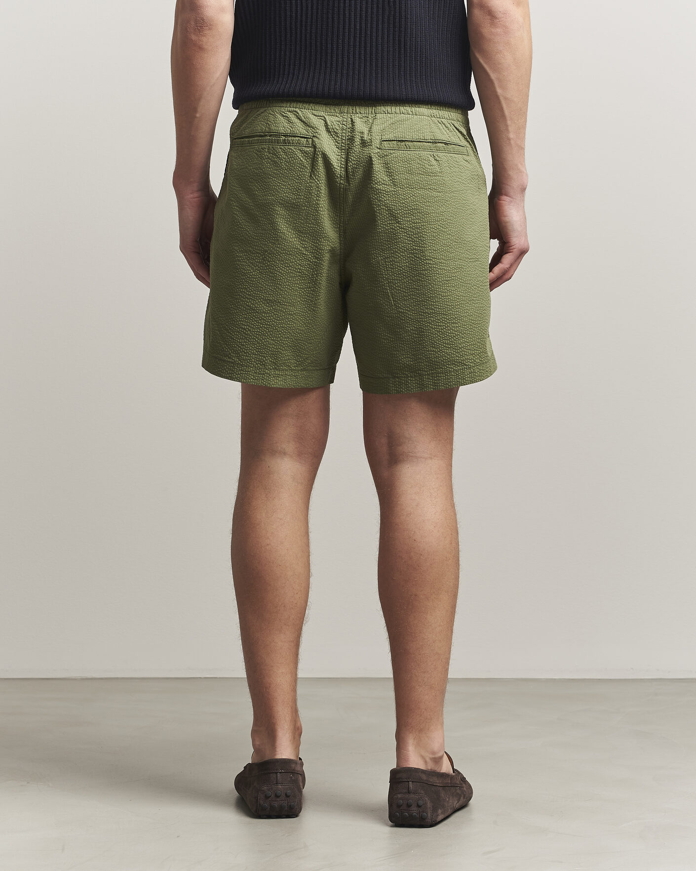 Herre | Shorts | Polo Ralph Lauren | Seersucker Shorts Supply Olive