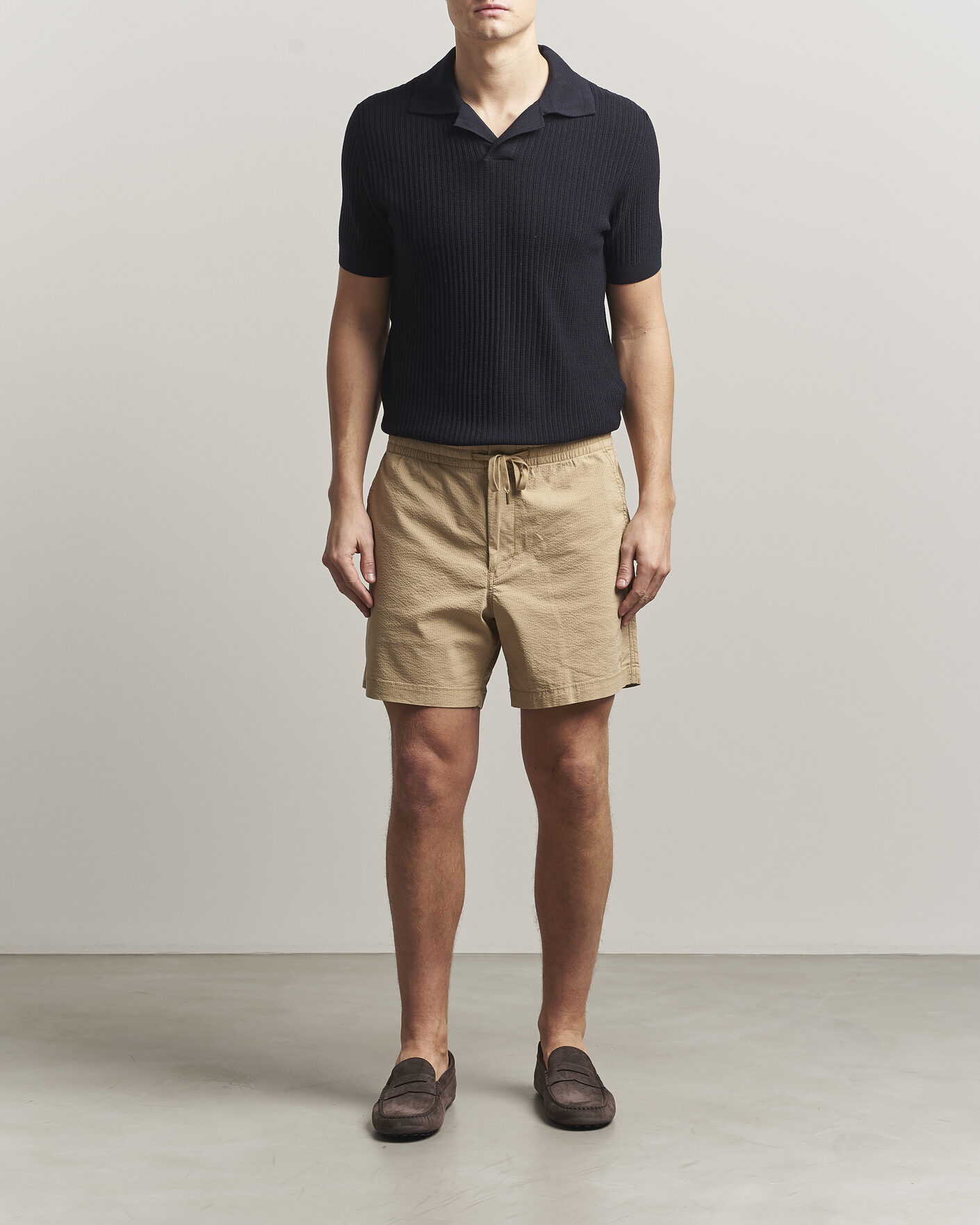 Herre | Shorts | Polo Ralph Lauren | Seersucker Shorts Coastal Beige