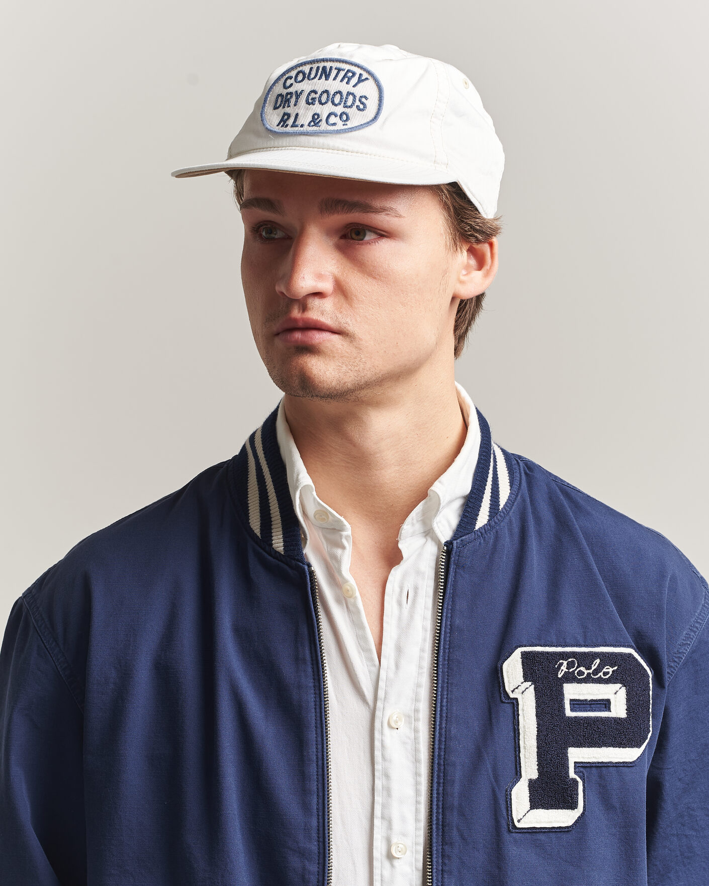Herre | Hatte & kasketter | Polo Ralph Lauren | Cotton Herringbone Cap White