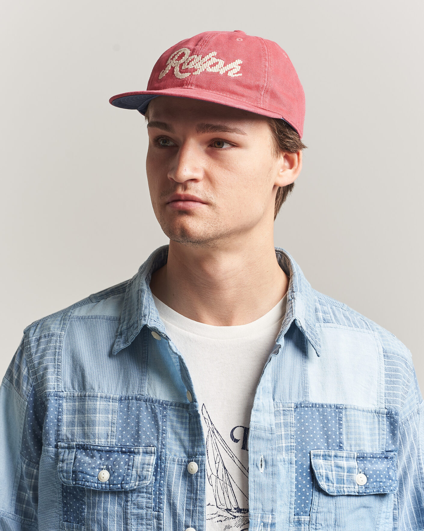 Herre | Hatte & kasketter | Polo Ralph Lauren | Cotton Twill Logo Cap Nantucket Red