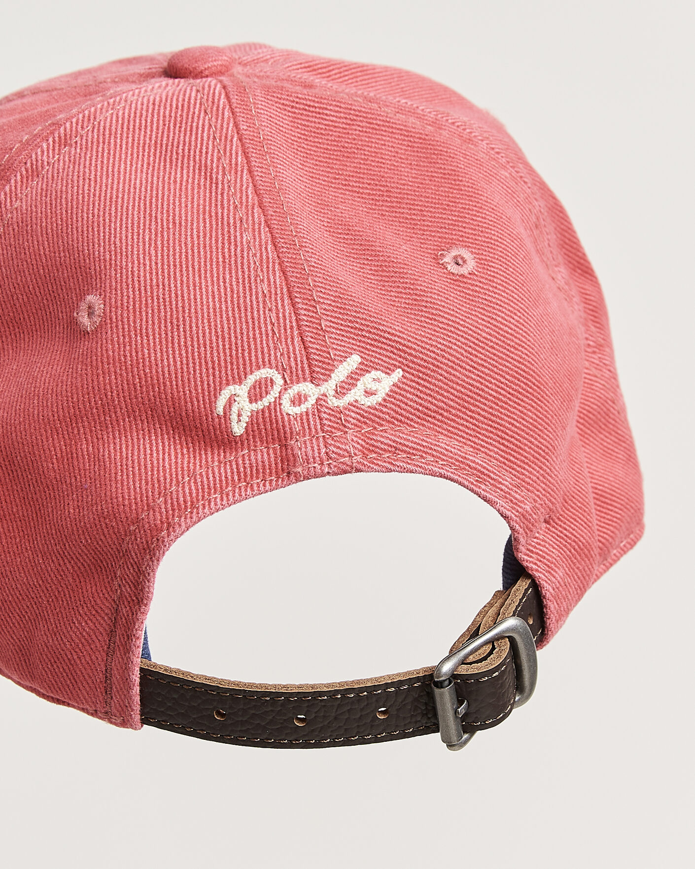 Herre | Polo Ralph Lauren Cotton Twill Logo Cap Nantucket Red | Polo Ralph Lauren | Cotton Twill Logo Cap Nantucket Red