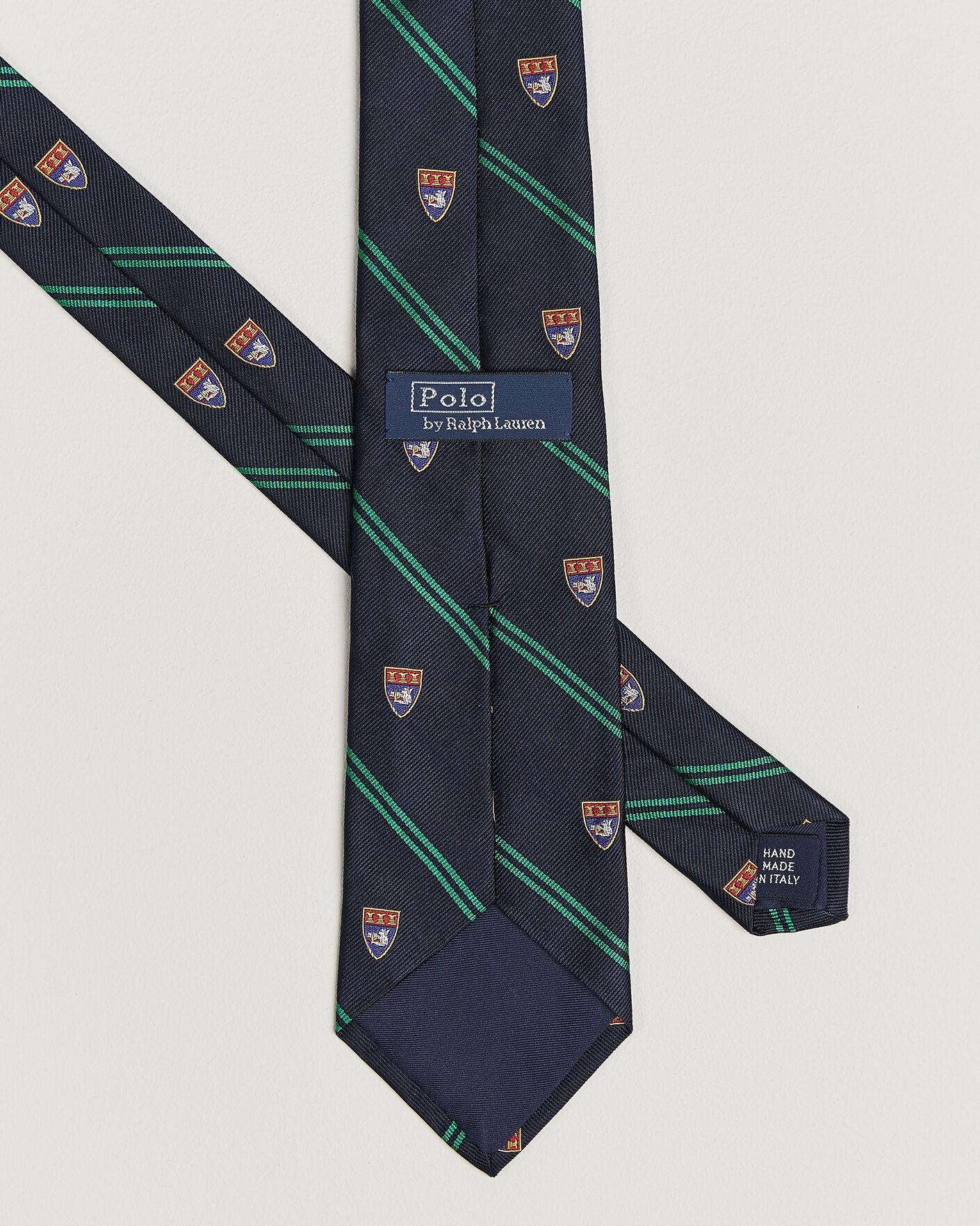 Herre | Slips | Polo Ralph Lauren | Boarshead Club Tie Navy/Green
