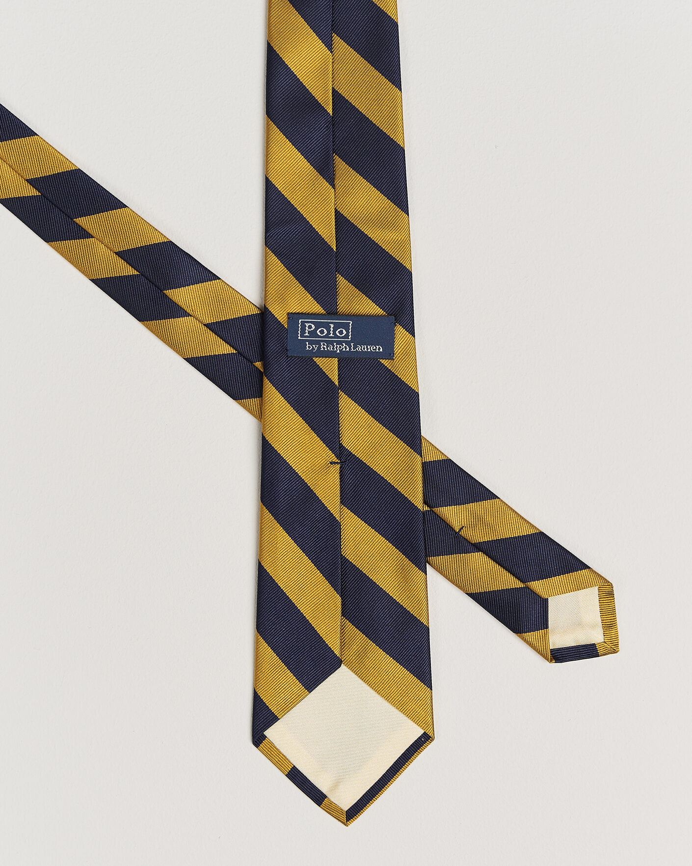 Herre | Slips | Polo Ralph Lauren | Striped Club Tie Navy/Gold
