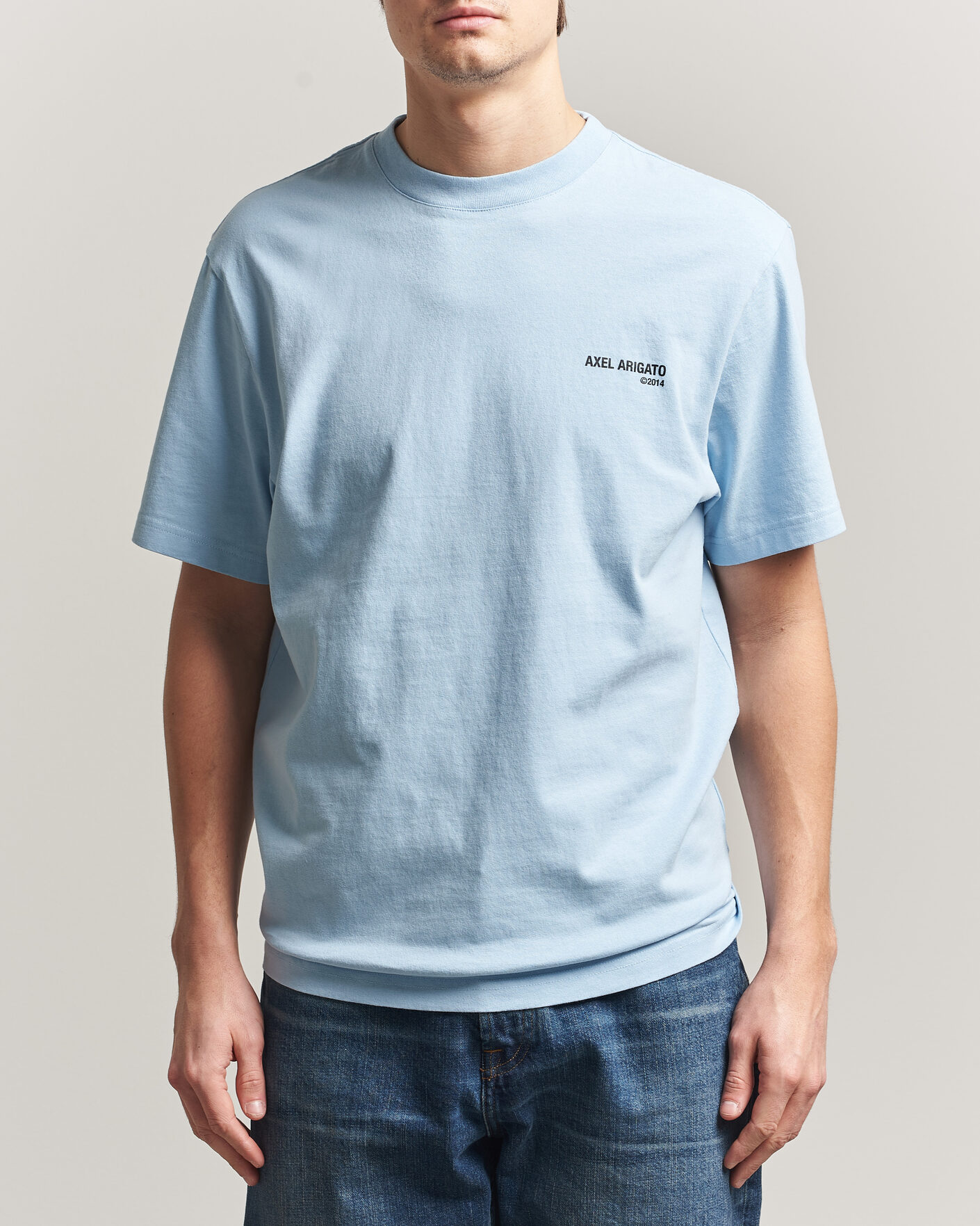 Herre | T-Shirts | Axel Arigato | Legacy T-Shirt Powder Blue