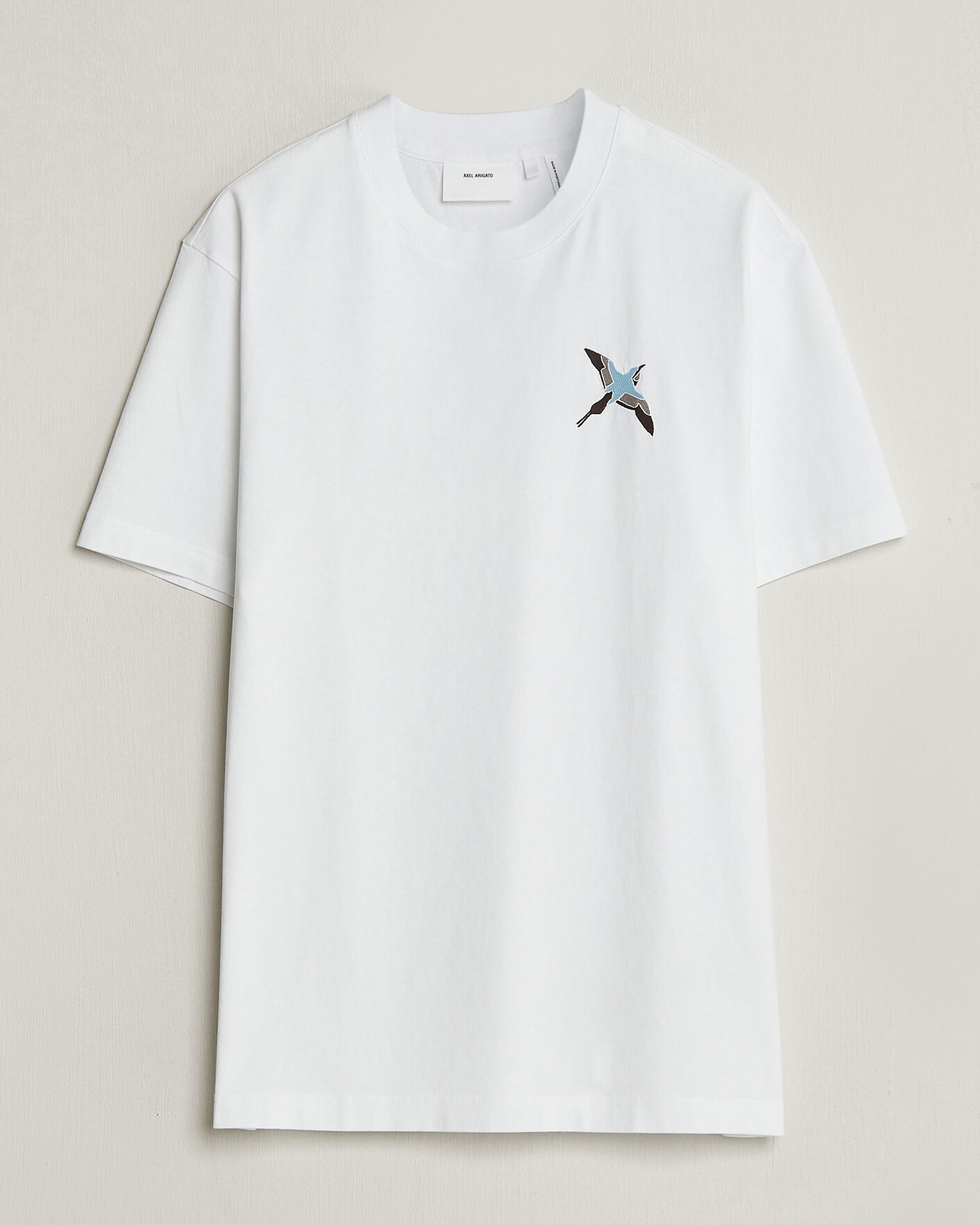 Herre | T-Shirts | Axel Arigato | Micro Bee Bird T-Shirt White