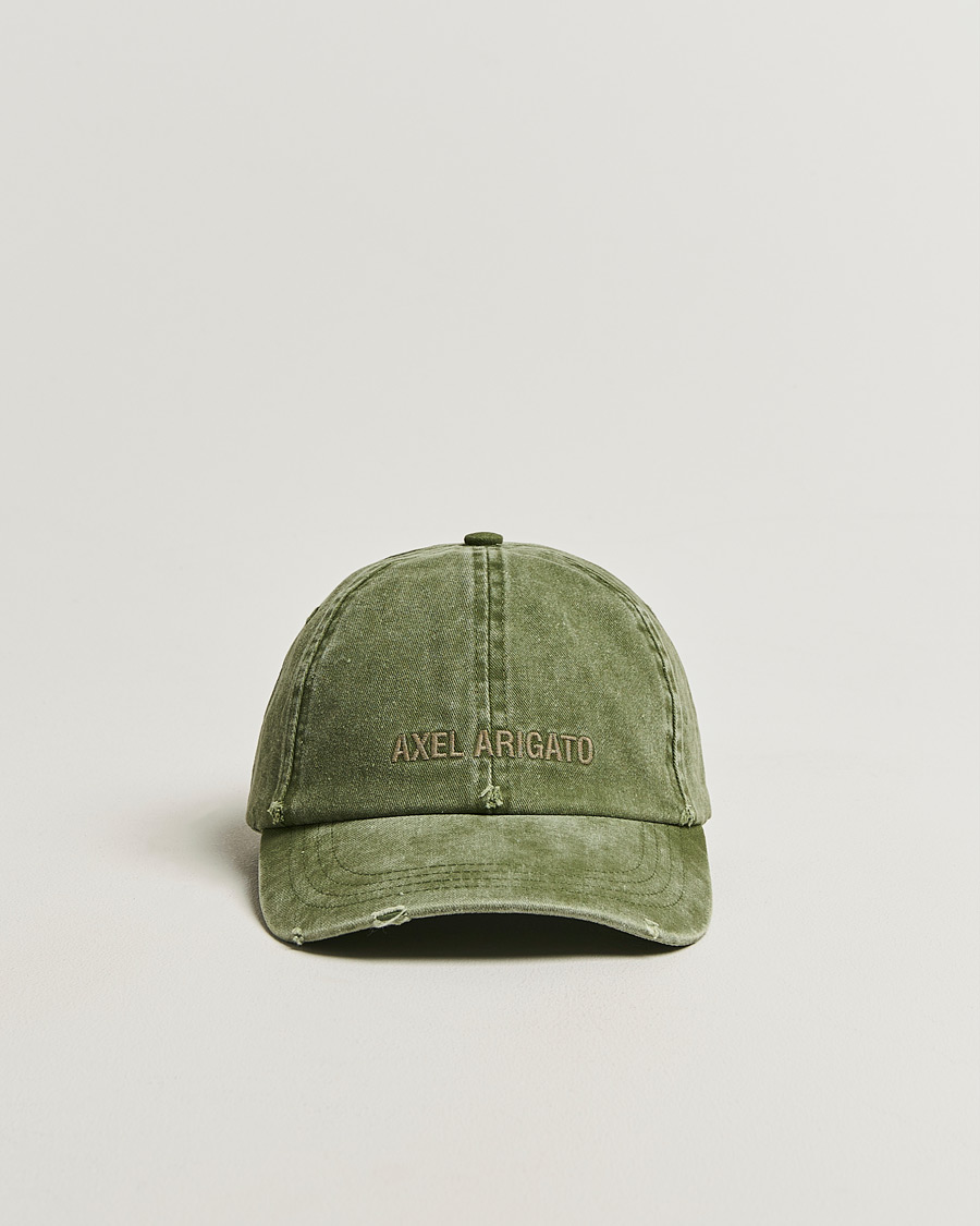 Herre | Hatte & kasketter | Axel Arigato | AA Logo Cap Washed Green