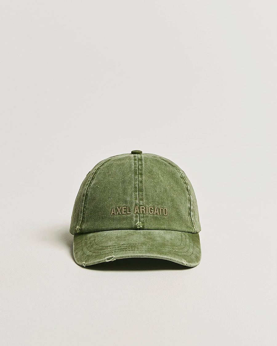 Herre | Hatte & kasketter | Axel Arigato | AA Logo Cap Washed Green