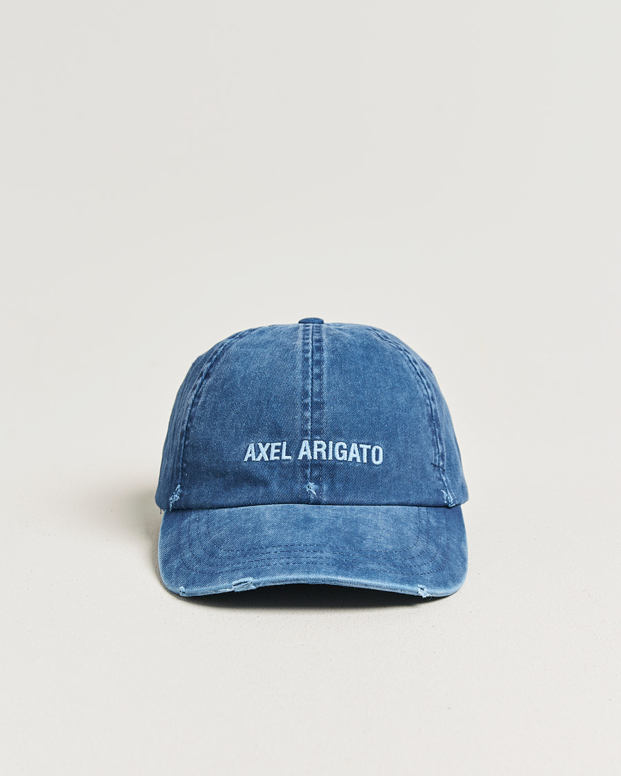 Herre | Hatte & kasketter | Axel Arigato | AA Logo Cap Washed Blue