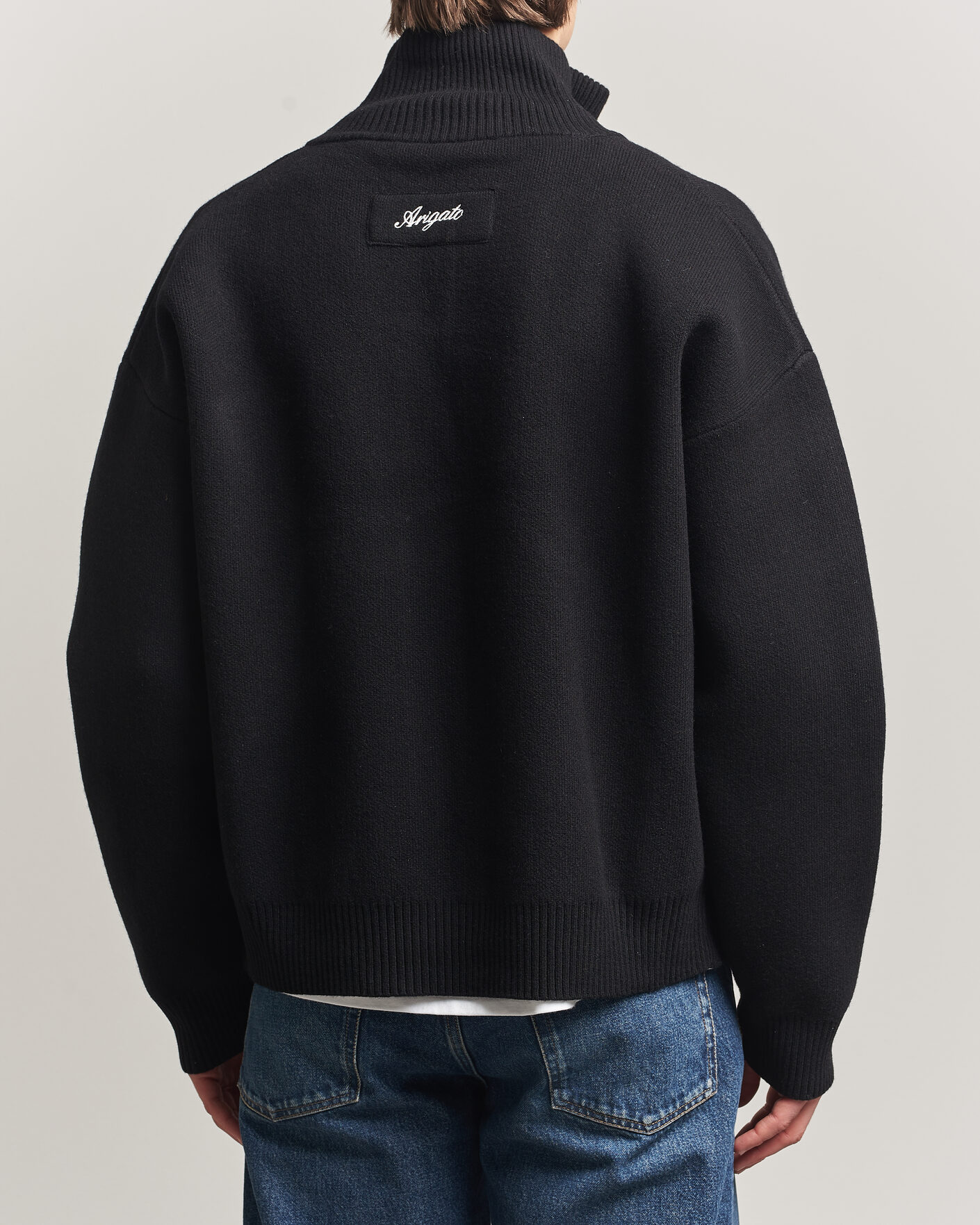 Herre | Trøjer | Axel Arigato | Core Zip-Up Sweater Black