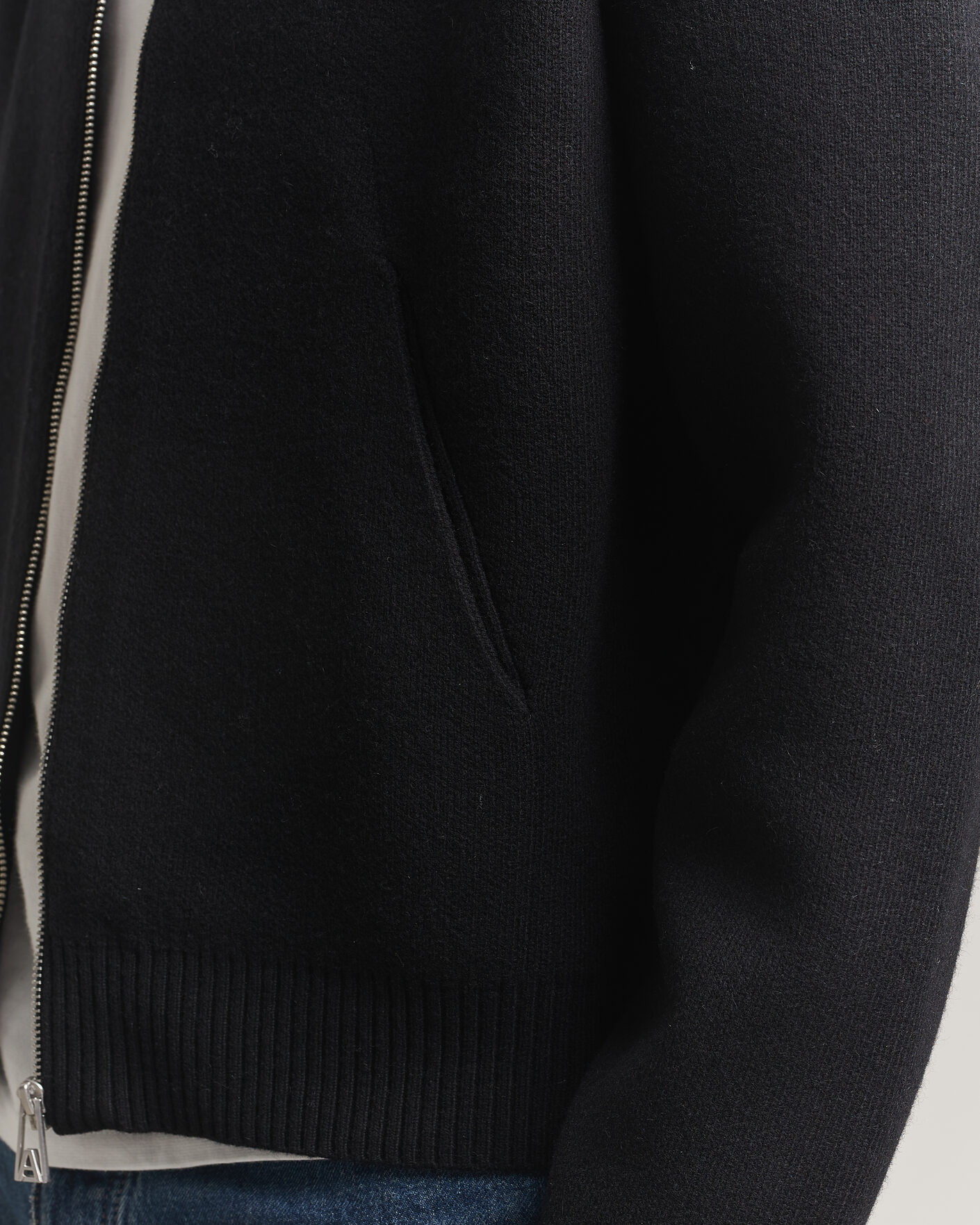 Herre | Trøjer | Axel Arigato | Core Zip-Up Sweater Black