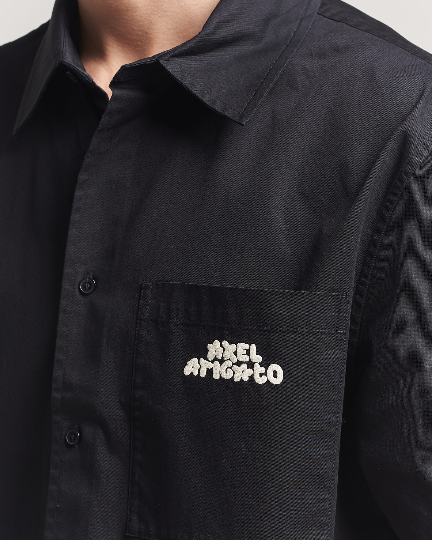 Herre | Skjorter | Axel Arigato | Drew Short Sleeve Shirt Black