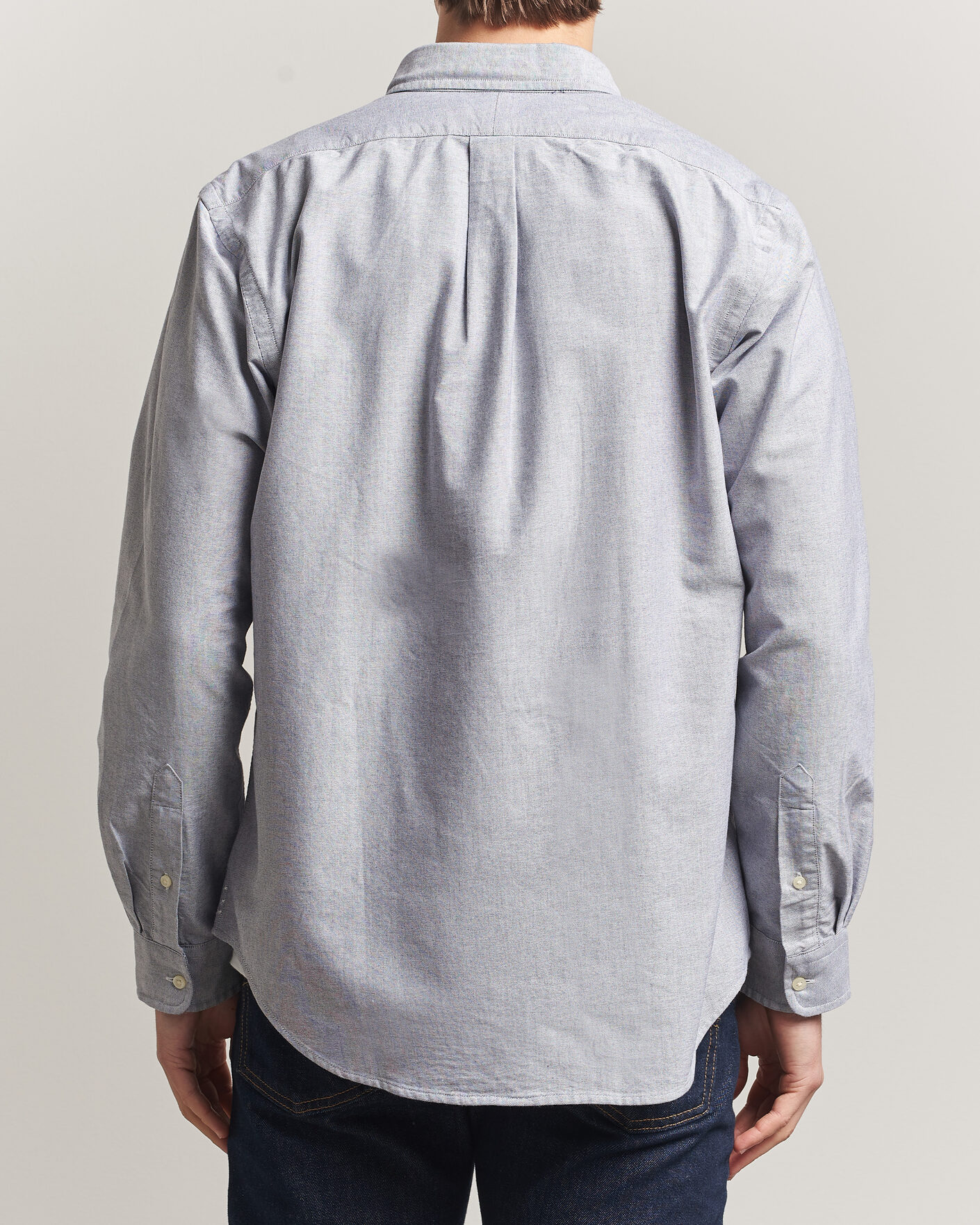 Herre | Skjorter | Polo Ralph Lauren | Custom Fit Oxford Shirt Navy